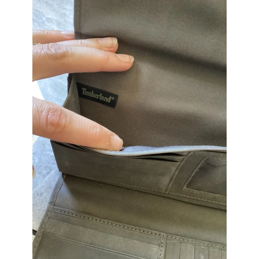 Timberland trifold clutch
